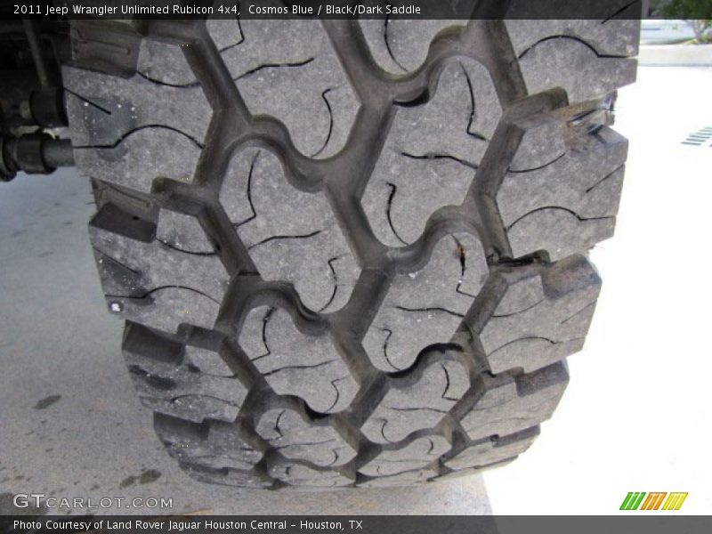 Cosmos Blue / Black/Dark Saddle 2011 Jeep Wrangler Unlimited Rubicon 4x4