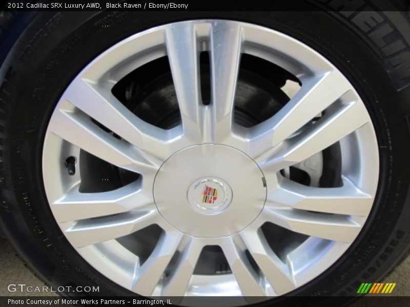 Black Raven / Ebony/Ebony 2012 Cadillac SRX Luxury AWD