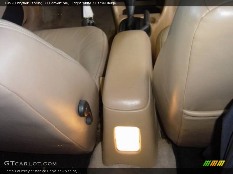 Bright White / Camel Beige 1999 Chrysler Sebring JXi Convertible