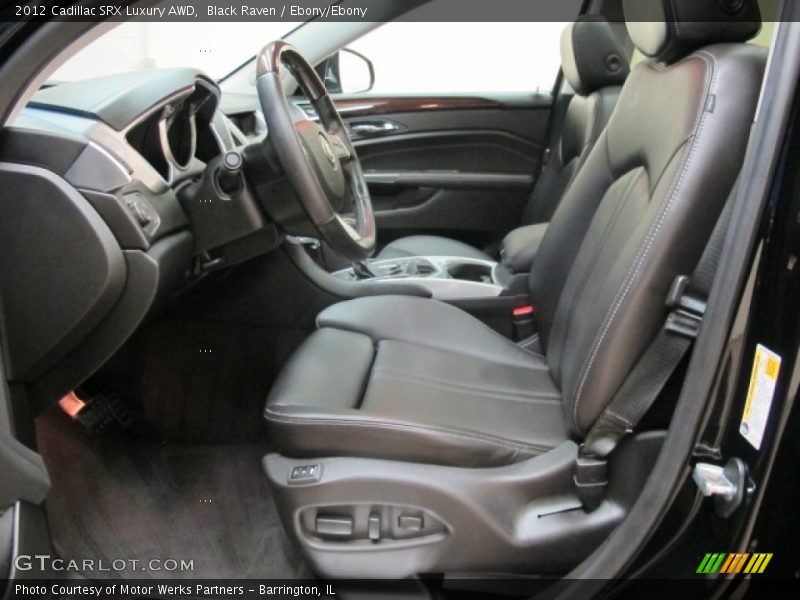 Black Raven / Ebony/Ebony 2012 Cadillac SRX Luxury AWD