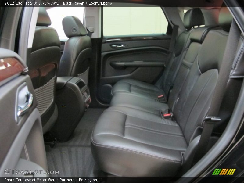 Black Raven / Ebony/Ebony 2012 Cadillac SRX Luxury AWD