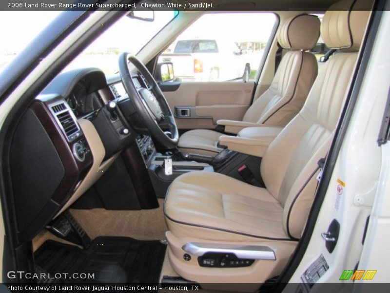 Chawton White / Sand/Jet 2006 Land Rover Range Rover Supercharged