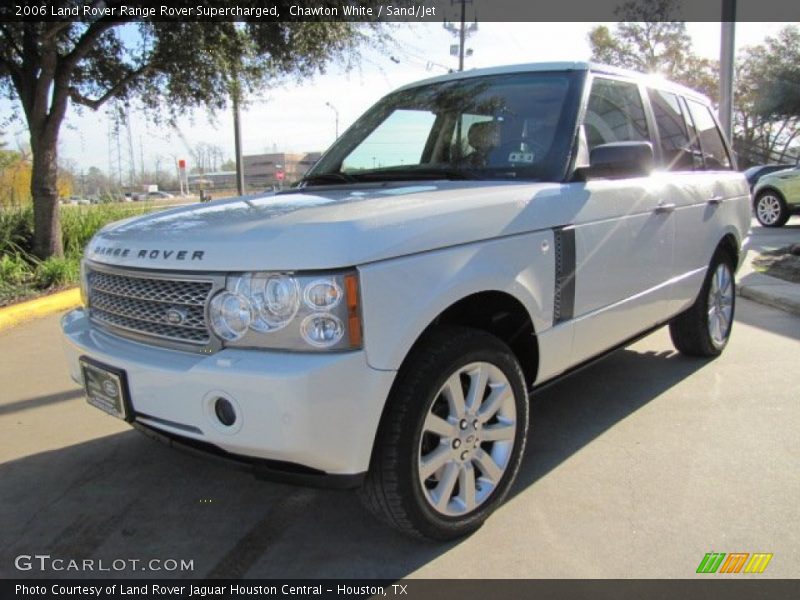 Chawton White / Sand/Jet 2006 Land Rover Range Rover Supercharged
