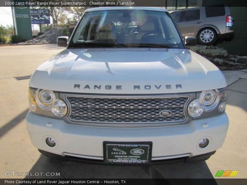 Chawton White / Sand/Jet 2006 Land Rover Range Rover Supercharged