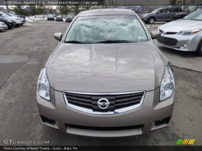 Pebble Beach Metallic / Cafe Latte 2008 Nissan Maxima 3.5 SL