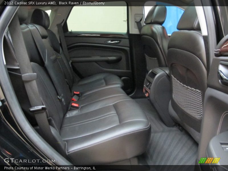 Black Raven / Ebony/Ebony 2012 Cadillac SRX Luxury AWD