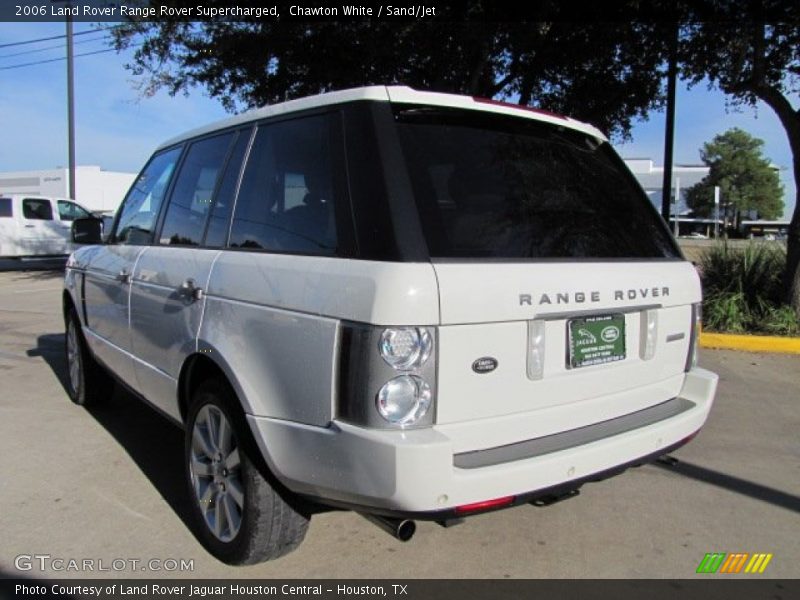 Chawton White / Sand/Jet 2006 Land Rover Range Rover Supercharged