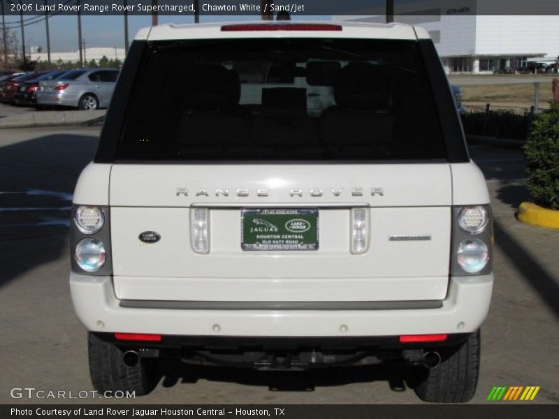 Chawton White / Sand/Jet 2006 Land Rover Range Rover Supercharged