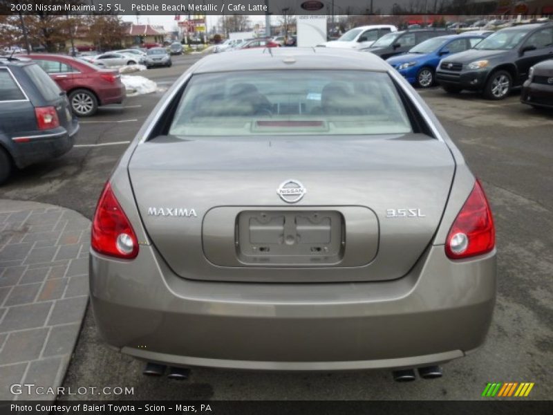 Pebble Beach Metallic / Cafe Latte 2008 Nissan Maxima 3.5 SL