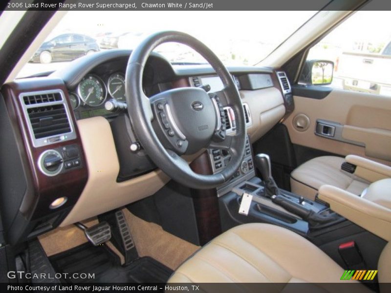 Chawton White / Sand/Jet 2006 Land Rover Range Rover Supercharged
