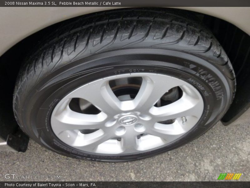 Pebble Beach Metallic / Cafe Latte 2008 Nissan Maxima 3.5 SL