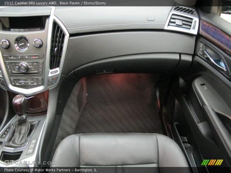 Black Raven / Ebony/Ebony 2012 Cadillac SRX Luxury AWD