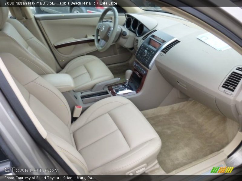 Pebble Beach Metallic / Cafe Latte 2008 Nissan Maxima 3.5 SL