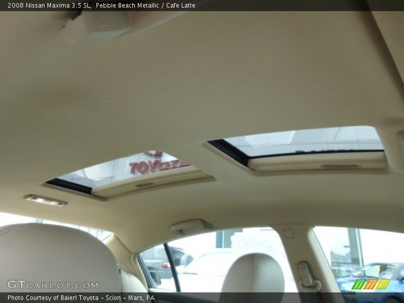 Pebble Beach Metallic / Cafe Latte 2008 Nissan Maxima 3.5 SL