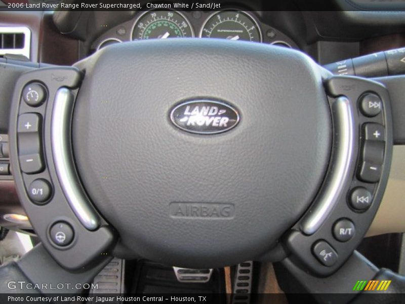 Chawton White / Sand/Jet 2006 Land Rover Range Rover Supercharged