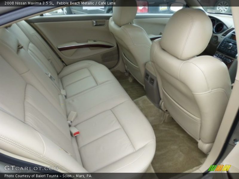 Pebble Beach Metallic / Cafe Latte 2008 Nissan Maxima 3.5 SL