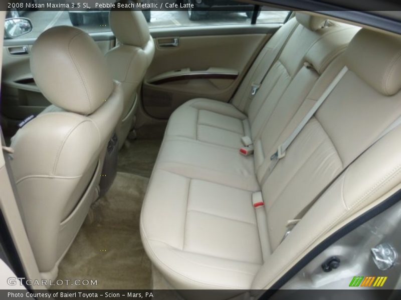 Pebble Beach Metallic / Cafe Latte 2008 Nissan Maxima 3.5 SL