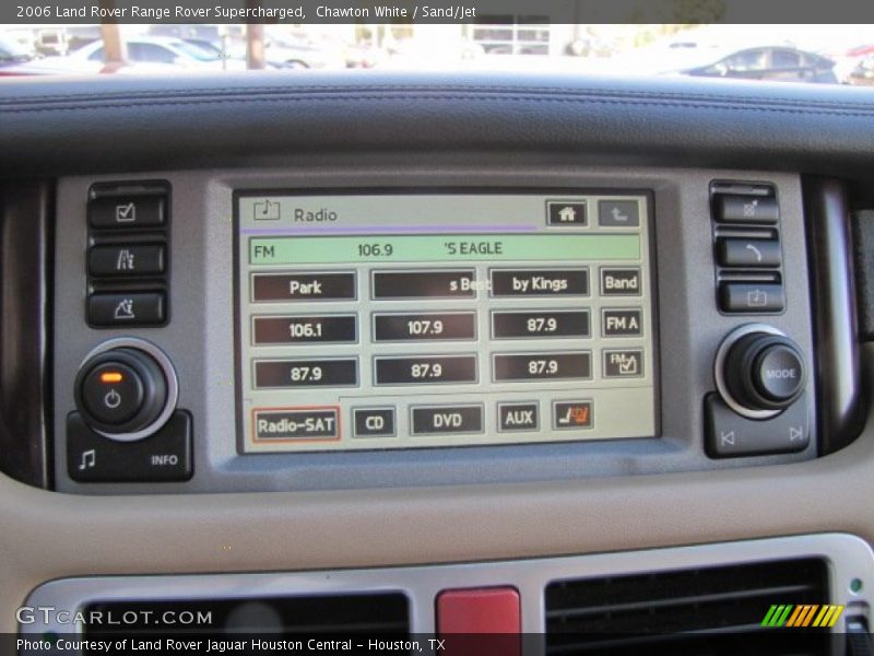 Chawton White / Sand/Jet 2006 Land Rover Range Rover Supercharged