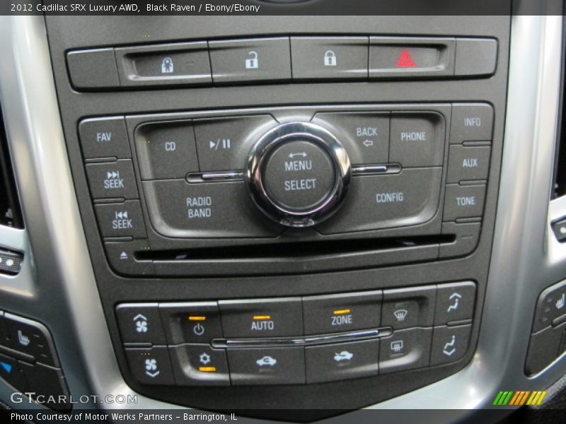 Black Raven / Ebony/Ebony 2012 Cadillac SRX Luxury AWD