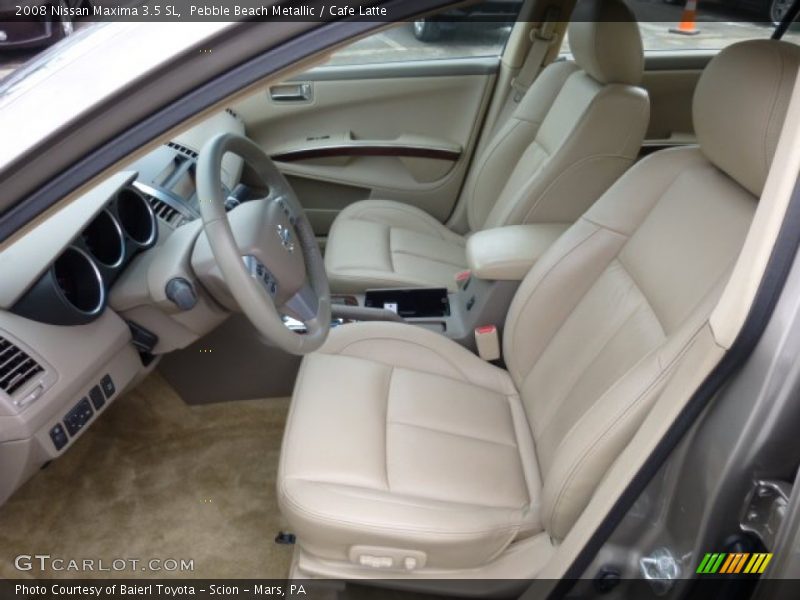 Pebble Beach Metallic / Cafe Latte 2008 Nissan Maxima 3.5 SL