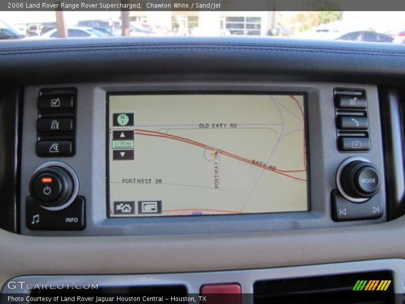 Chawton White / Sand/Jet 2006 Land Rover Range Rover Supercharged