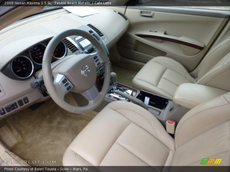 Pebble Beach Metallic / Cafe Latte 2008 Nissan Maxima 3.5 SL