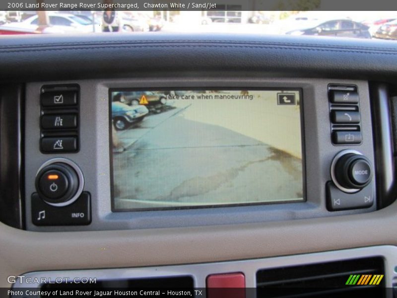 Chawton White / Sand/Jet 2006 Land Rover Range Rover Supercharged