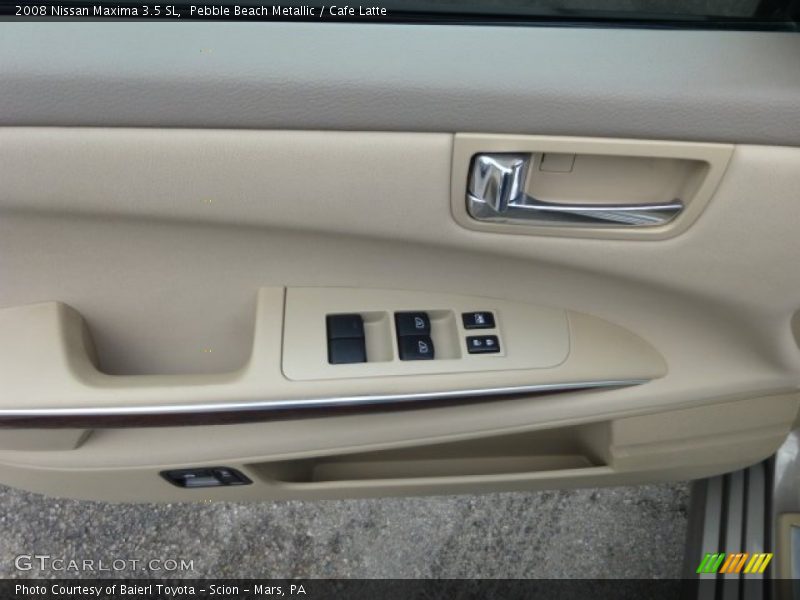 Pebble Beach Metallic / Cafe Latte 2008 Nissan Maxima 3.5 SL