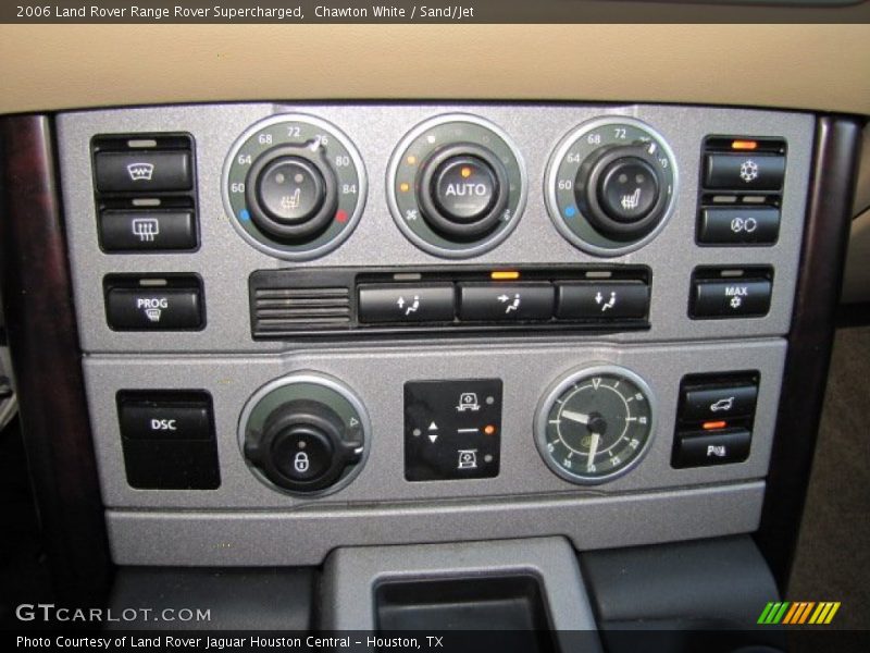 Chawton White / Sand/Jet 2006 Land Rover Range Rover Supercharged