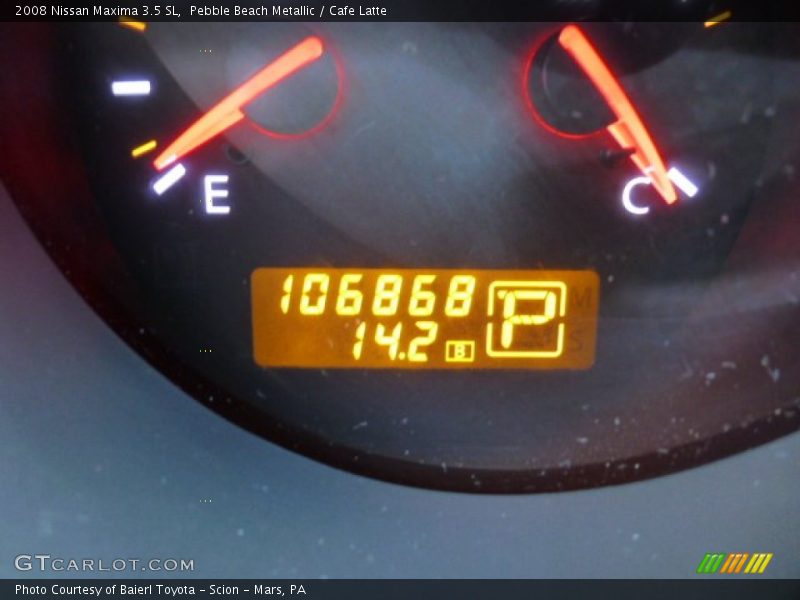 Pebble Beach Metallic / Cafe Latte 2008 Nissan Maxima 3.5 SL