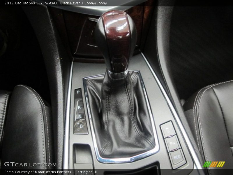 Black Raven / Ebony/Ebony 2012 Cadillac SRX Luxury AWD