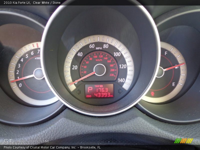  2010 Forte LX LX Gauges