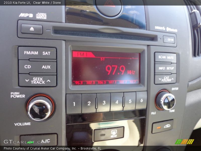 Audio System of 2010 Forte LX