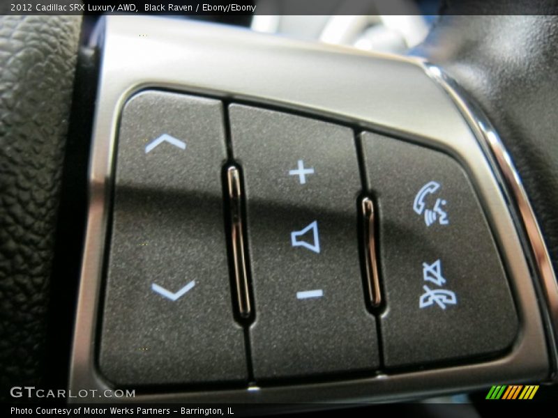 Black Raven / Ebony/Ebony 2012 Cadillac SRX Luxury AWD