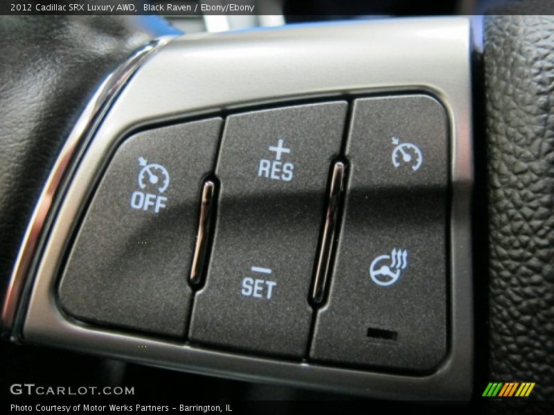 Black Raven / Ebony/Ebony 2012 Cadillac SRX Luxury AWD