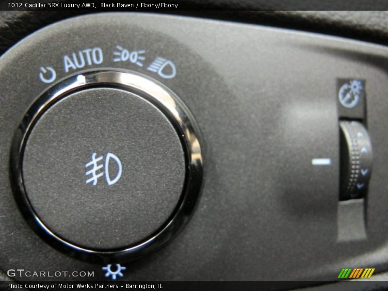 Black Raven / Ebony/Ebony 2012 Cadillac SRX Luxury AWD