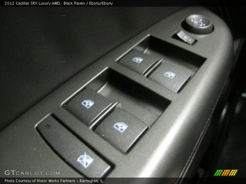 Black Raven / Ebony/Ebony 2012 Cadillac SRX Luxury AWD