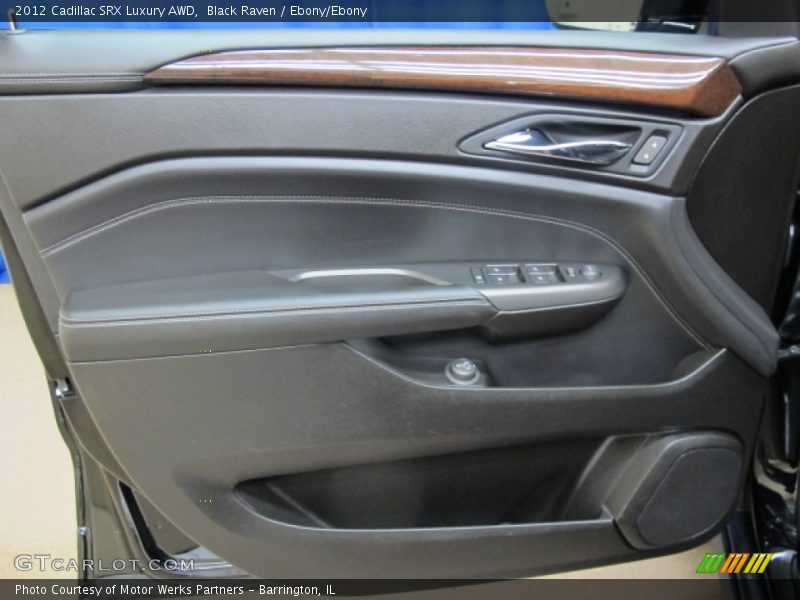 Black Raven / Ebony/Ebony 2012 Cadillac SRX Luxury AWD