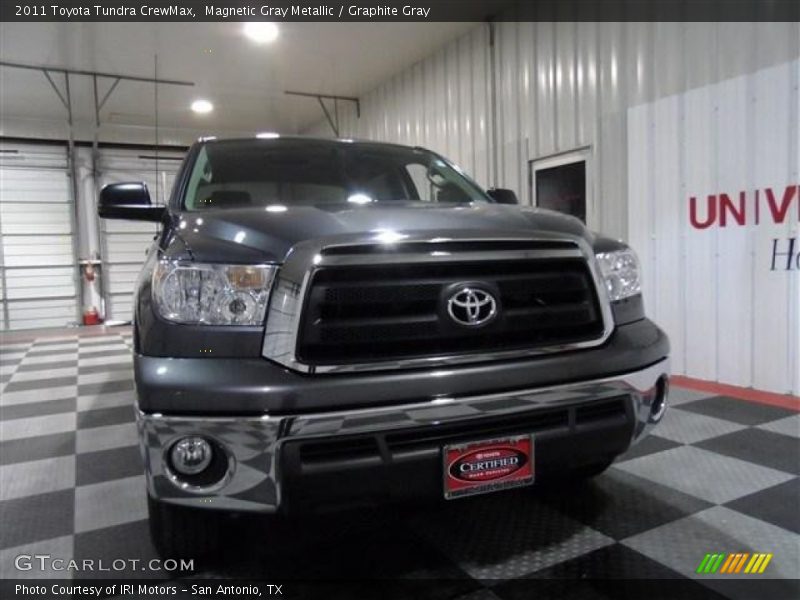 Magnetic Gray Metallic / Graphite Gray 2011 Toyota Tundra CrewMax