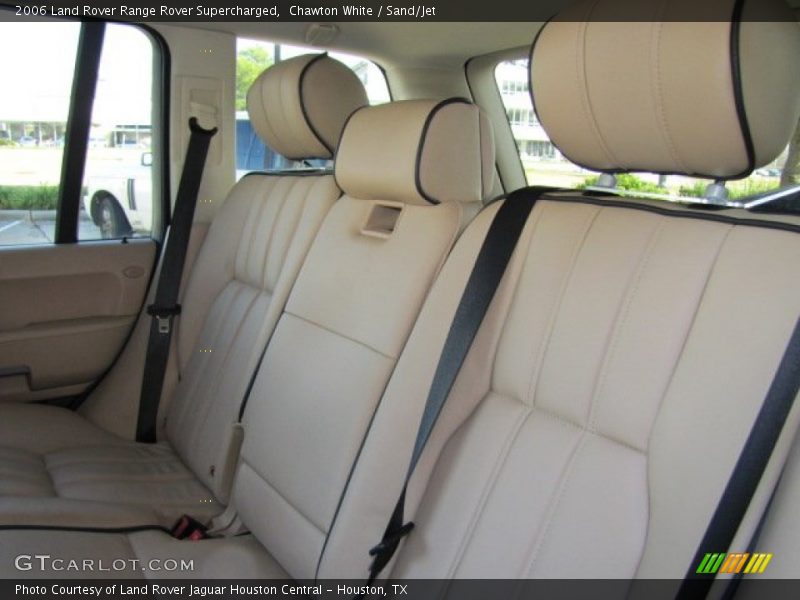 Chawton White / Sand/Jet 2006 Land Rover Range Rover Supercharged