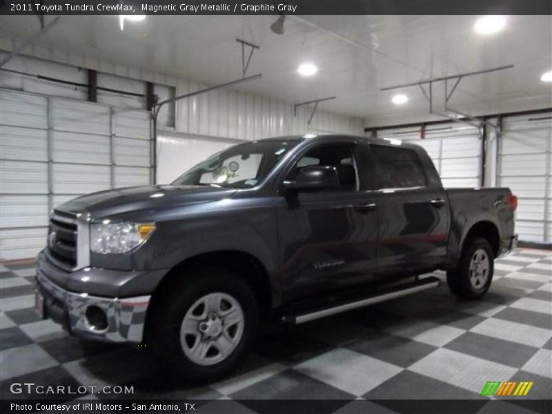 Magnetic Gray Metallic / Graphite Gray 2011 Toyota Tundra CrewMax