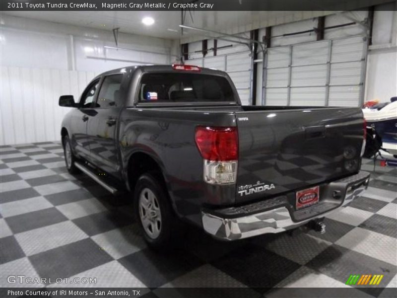 Magnetic Gray Metallic / Graphite Gray 2011 Toyota Tundra CrewMax