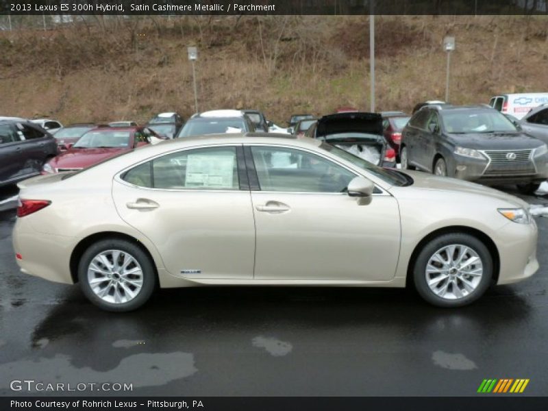 Satin Cashmere Metallic / Parchment 2013 Lexus ES 300h Hybrid