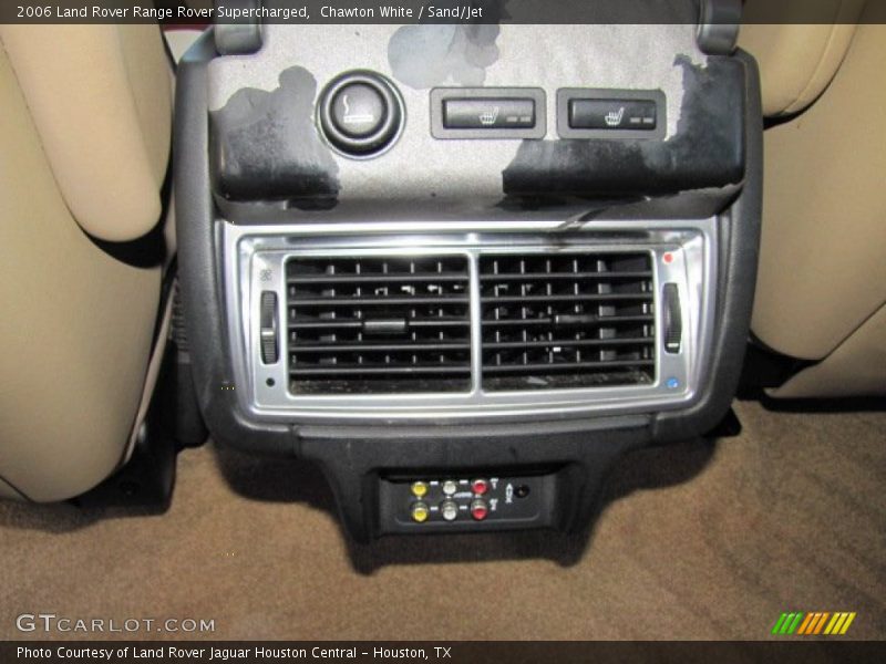 Chawton White / Sand/Jet 2006 Land Rover Range Rover Supercharged