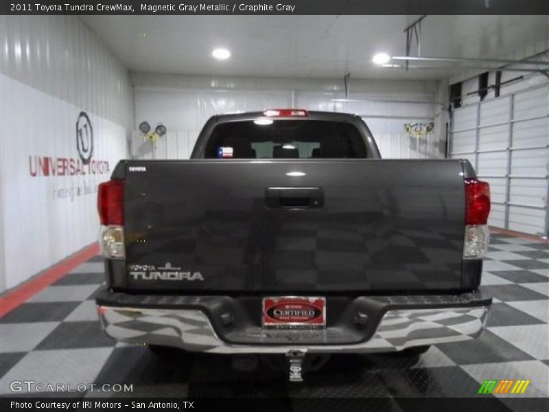 Magnetic Gray Metallic / Graphite Gray 2011 Toyota Tundra CrewMax