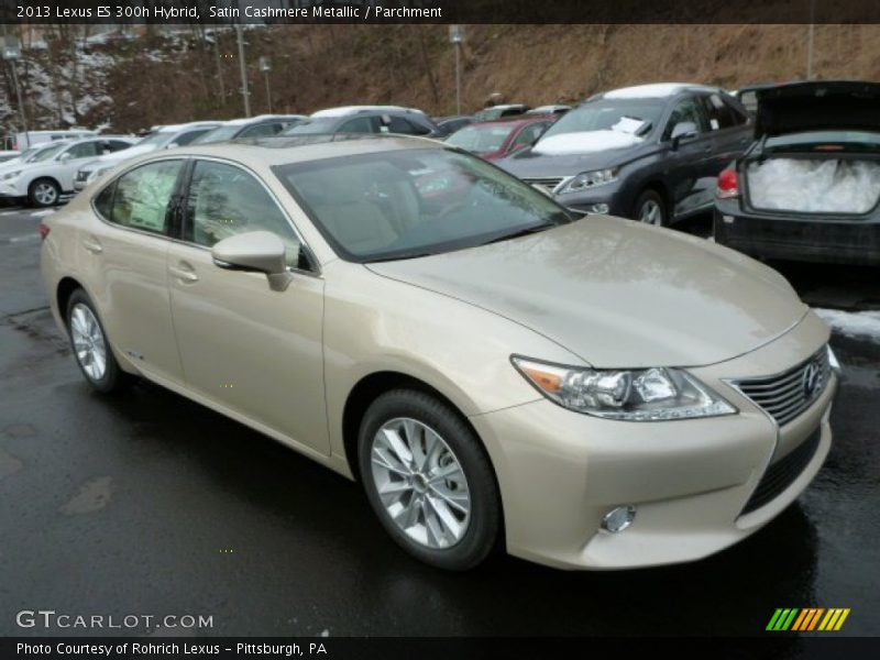 Satin Cashmere Metallic / Parchment 2013 Lexus ES 300h Hybrid