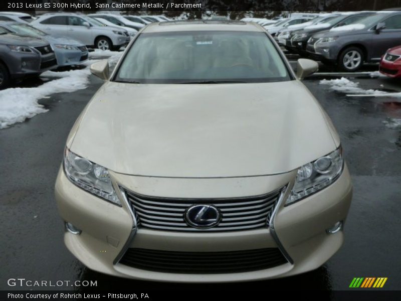 Satin Cashmere Metallic / Parchment 2013 Lexus ES 300h Hybrid