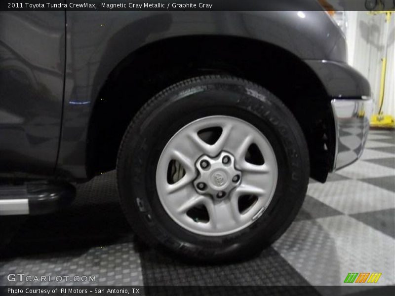 Magnetic Gray Metallic / Graphite Gray 2011 Toyota Tundra CrewMax