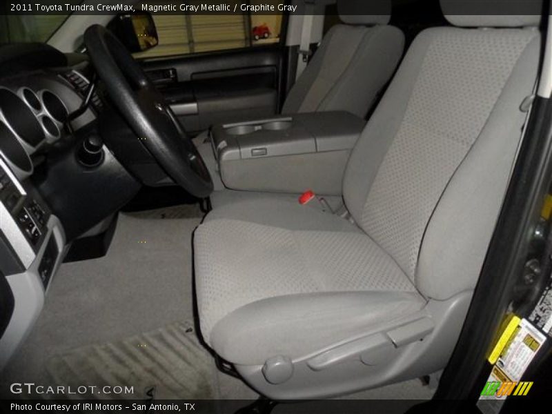 Magnetic Gray Metallic / Graphite Gray 2011 Toyota Tundra CrewMax
