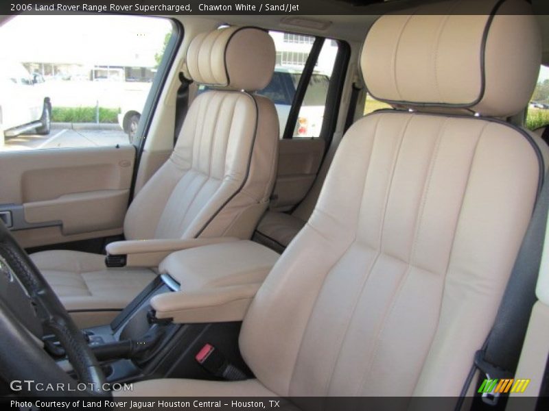 Chawton White / Sand/Jet 2006 Land Rover Range Rover Supercharged